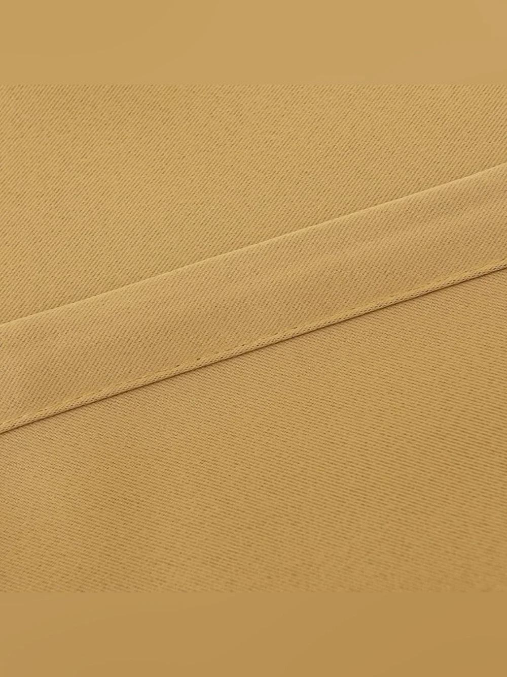Lina Tan Drapes with Ivory Sheer Panels